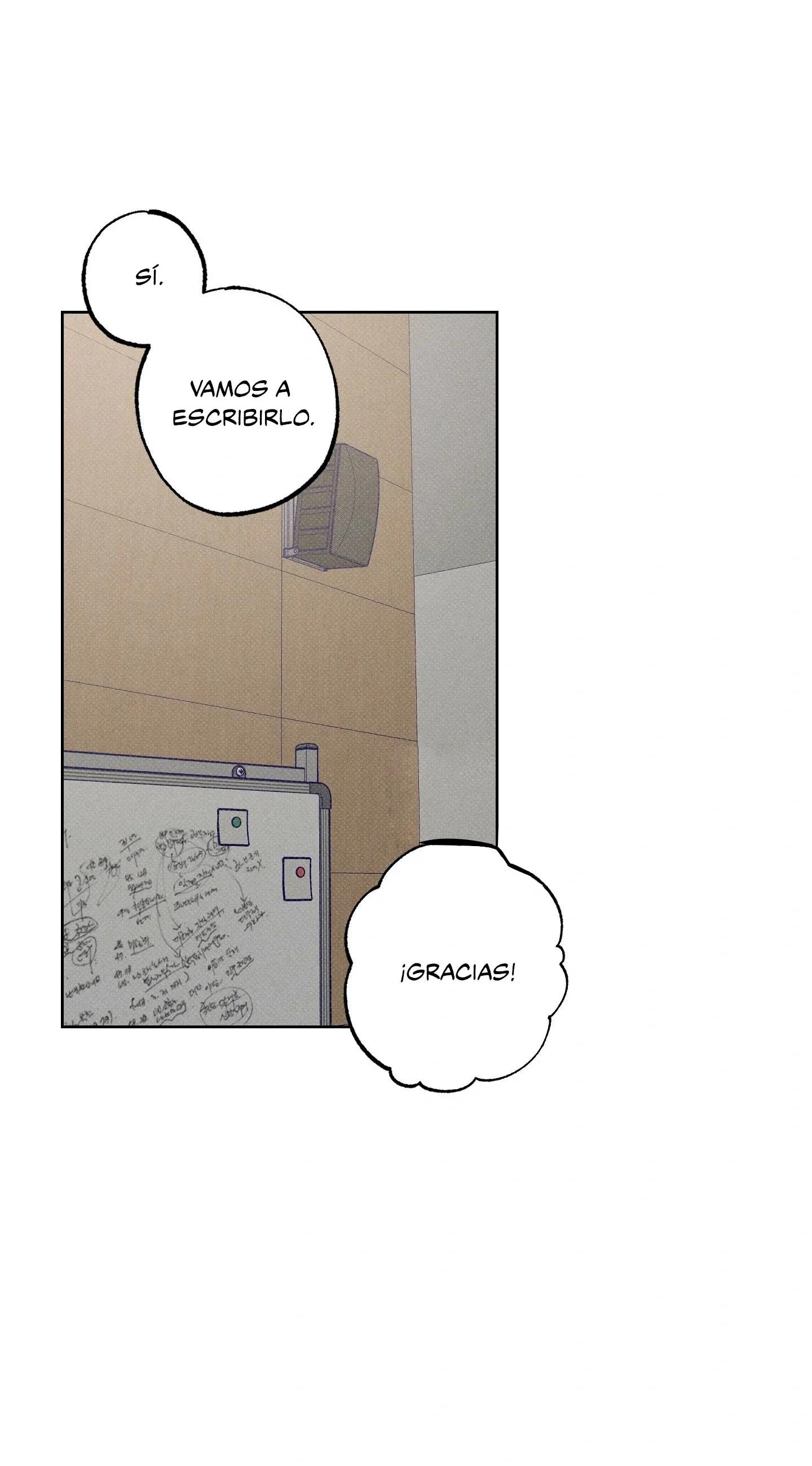 Detras del escenario - Capítulo 13 manhwa