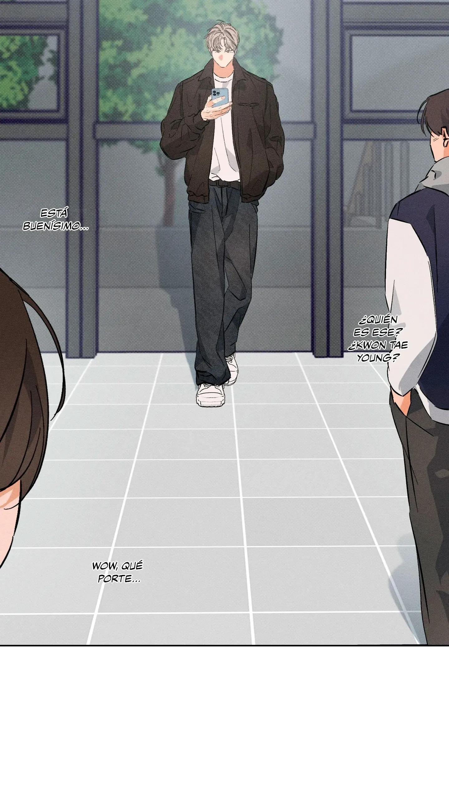 Detras del escenario - Capítulo 13 manhwa