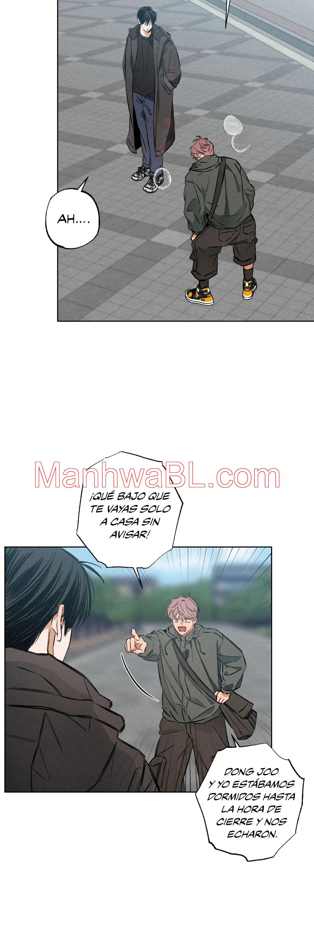 Detras del escenario - Capítulo 12 manhwa