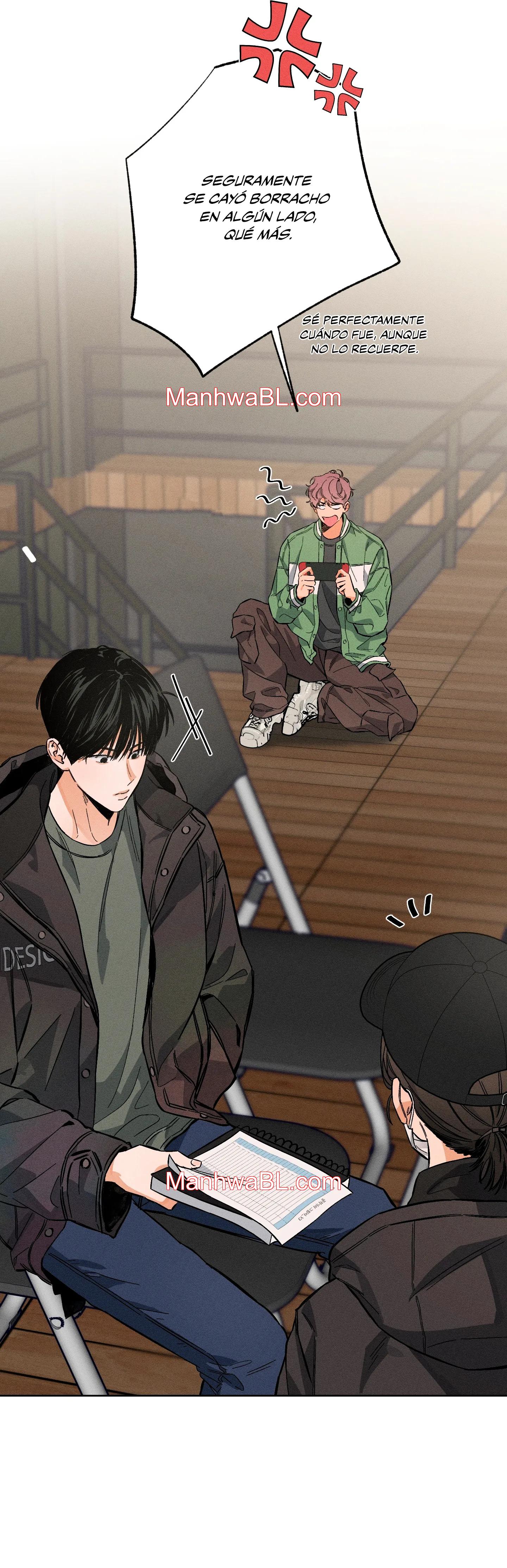 Detras del escenario - Capítulo 4 manhwa
