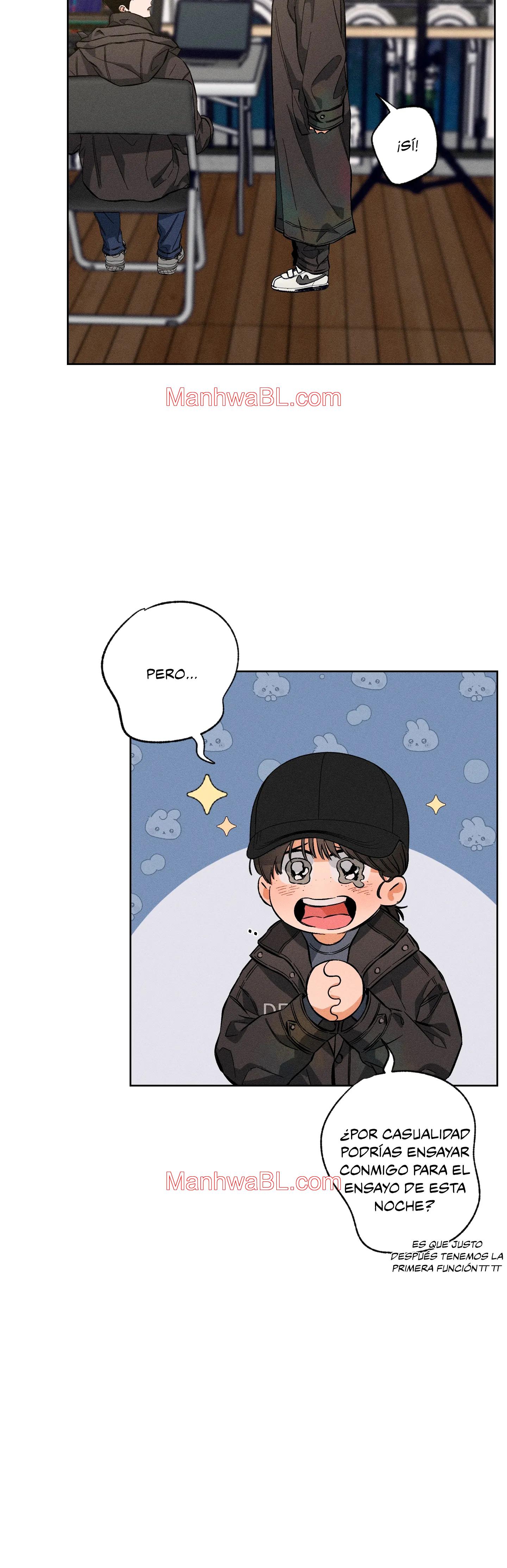 Detras del escenario - Capítulo 4 manhwa