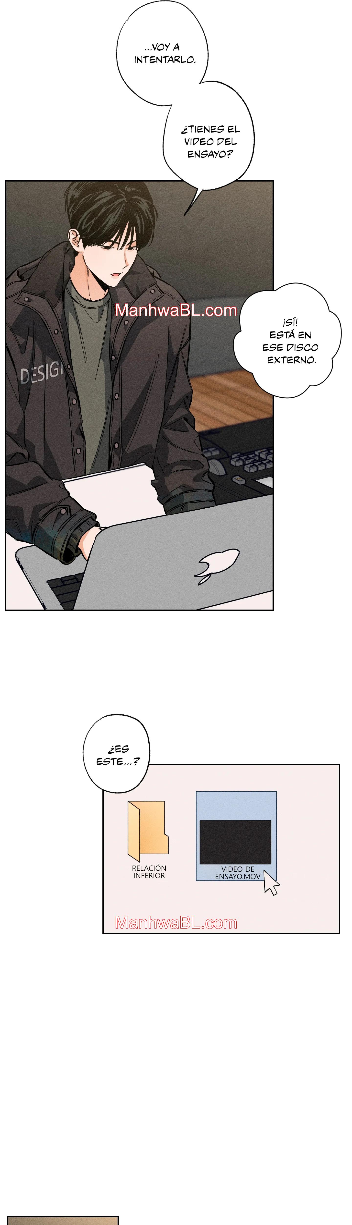 Detras del escenario - Capítulo 4 manhwa