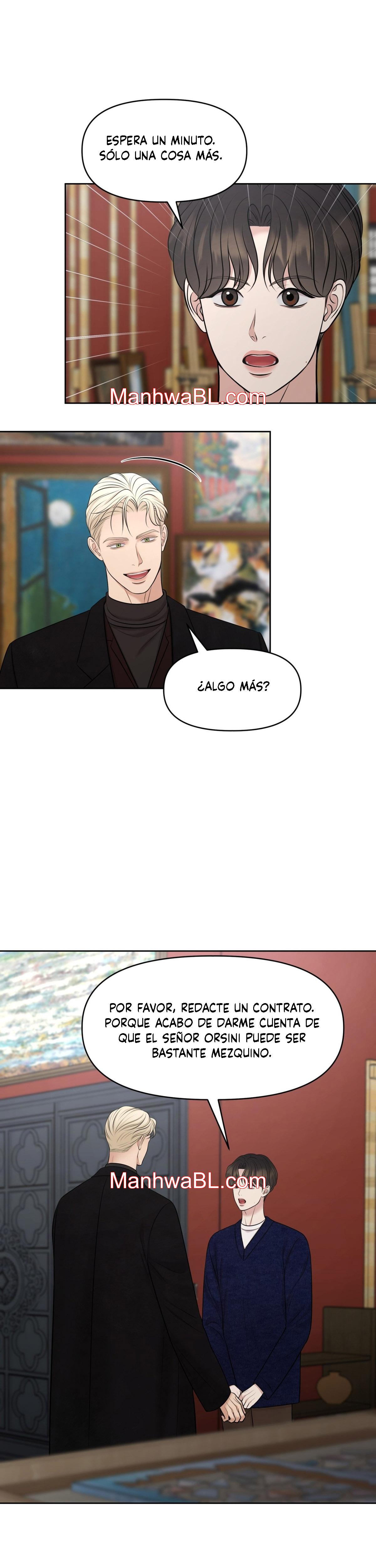 Óleo Sobre Lienzo - Capítulo 14.3 manhwa