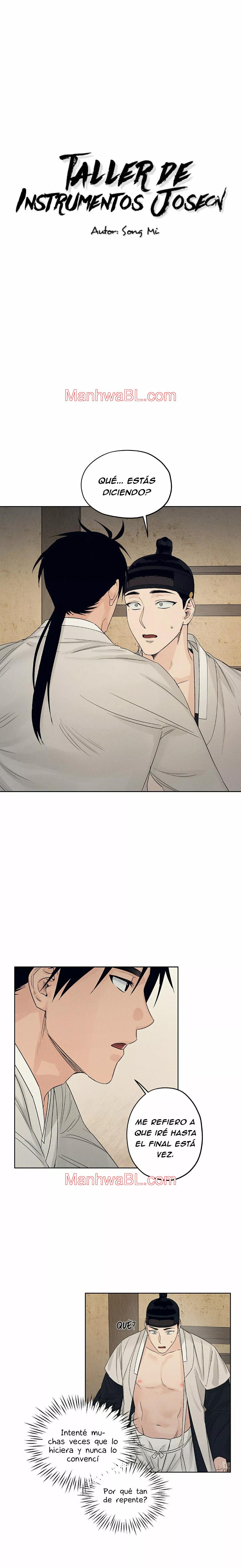 Taller de Instrumentos Chosun - Capítulo 9.2 manhwa
