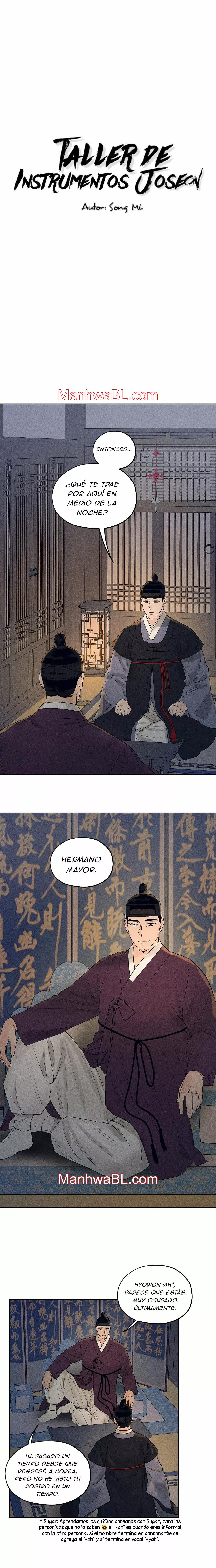 Taller de Instrumentos Chosun - Capítulo 8.2 manhwa