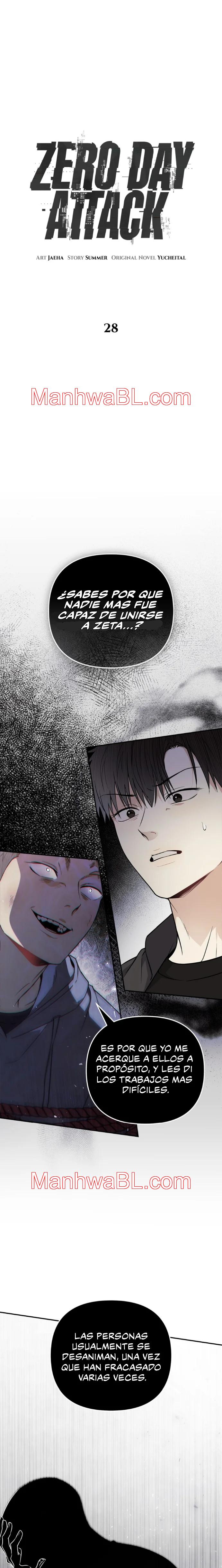 Zero Day Attack - Capítulo 28 manhwa
