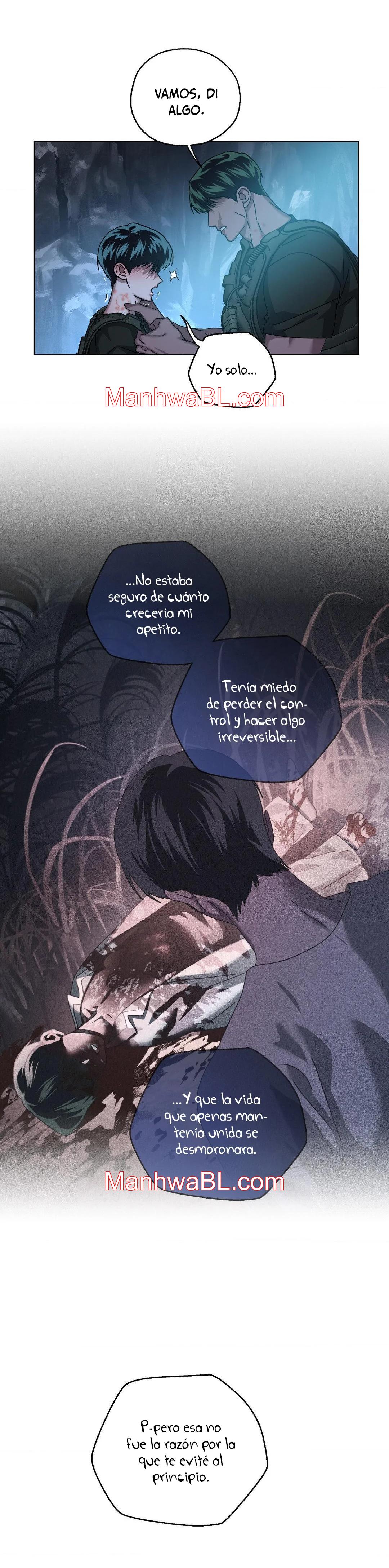 En lo profundo - Capítulo 32 manhwa
