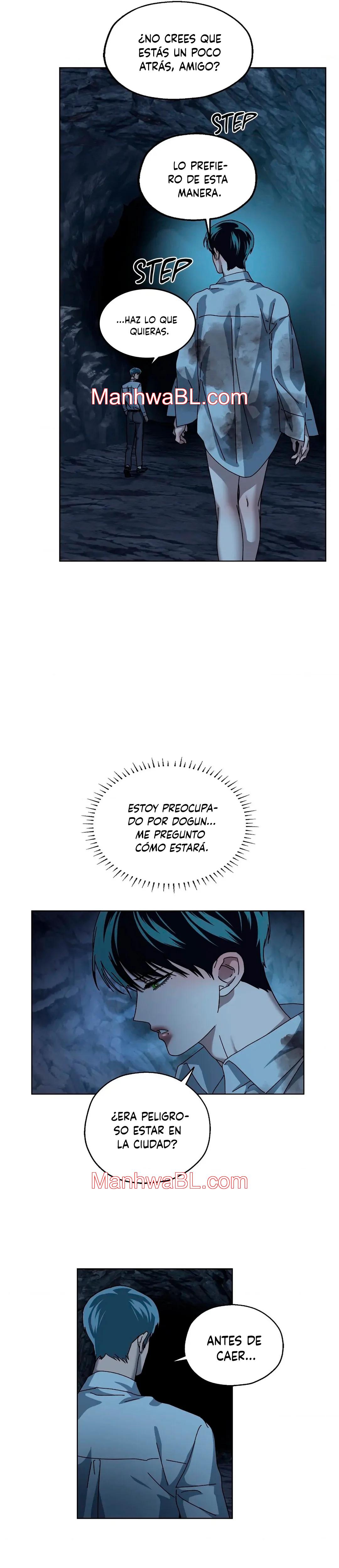 En lo profundo - Capítulo 16 manhwa
