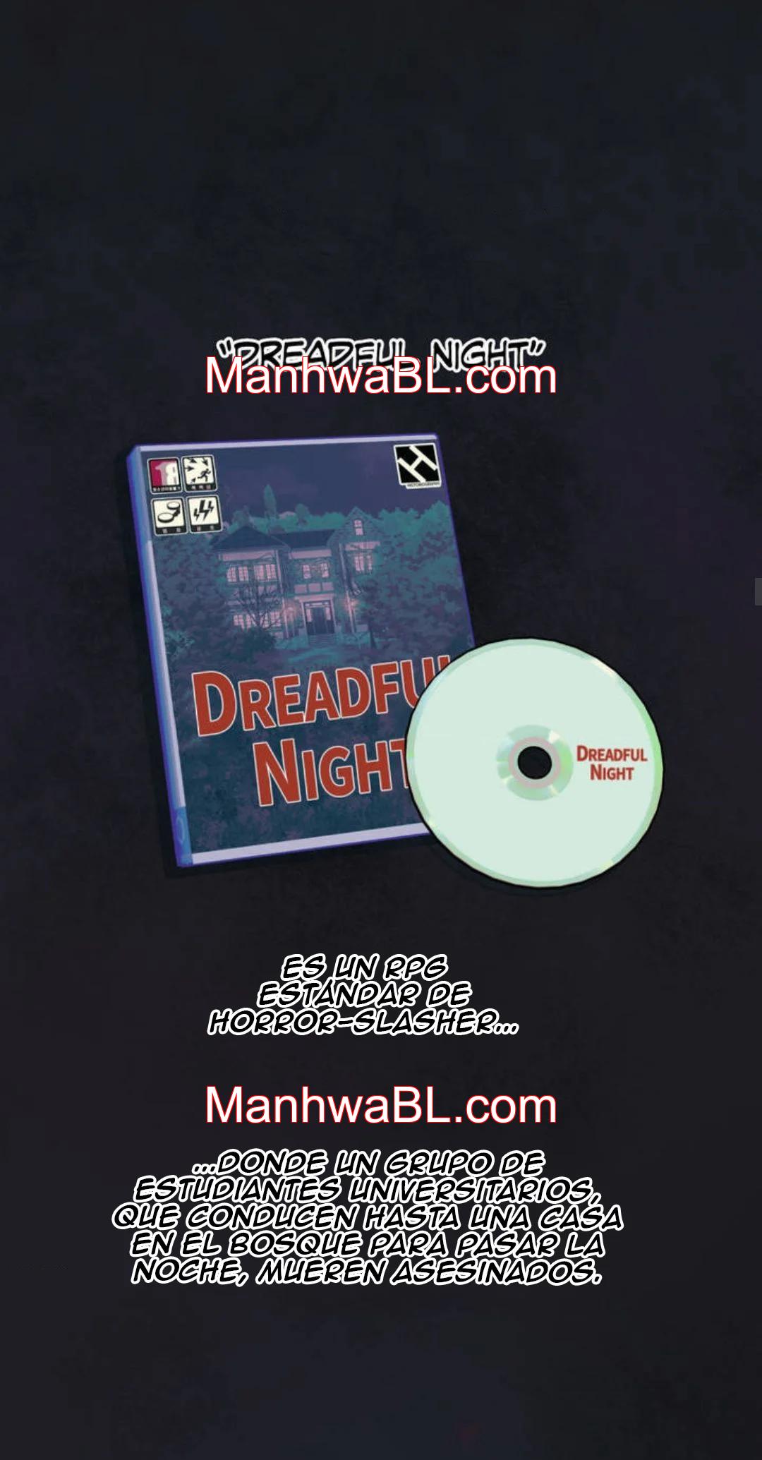 Noche de muerte - Capítulo 1 manhwa