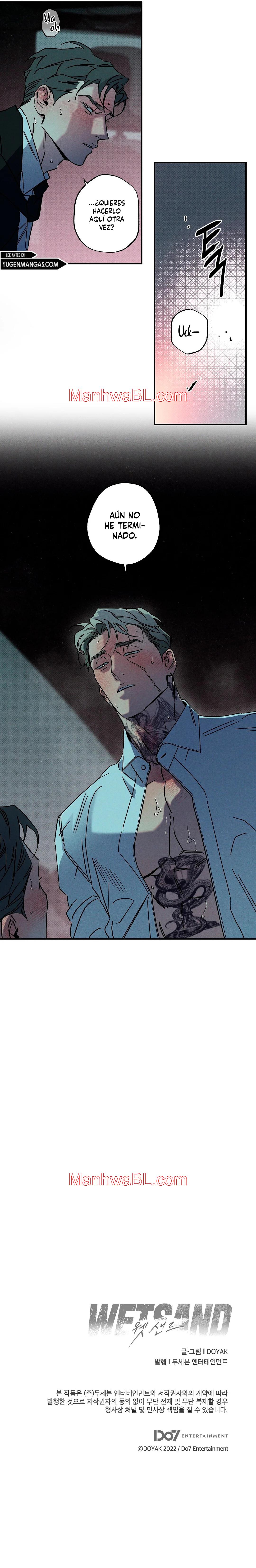 WET SAND - Capítulo 43.2 manhwa