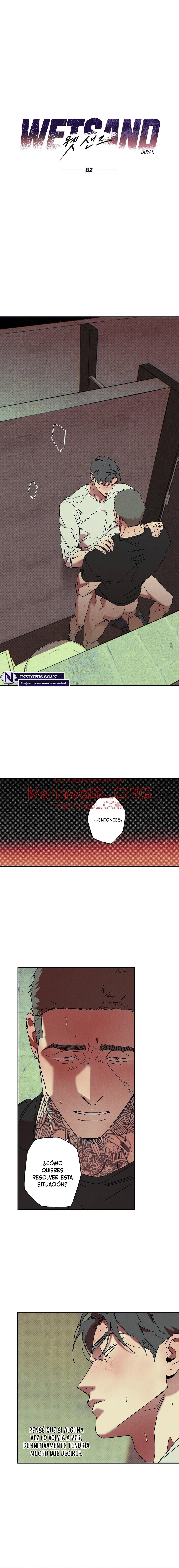 WET SAND - Capítulo 82 manhwa