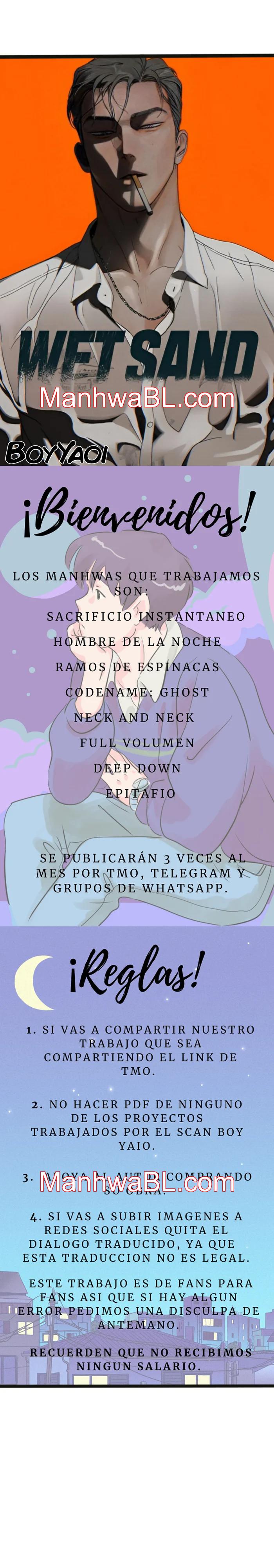 WET SAND - Capítulo 36 manhwa