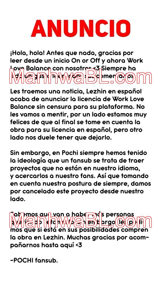 Work Love Balance - Capítulo 32.3 manhwa