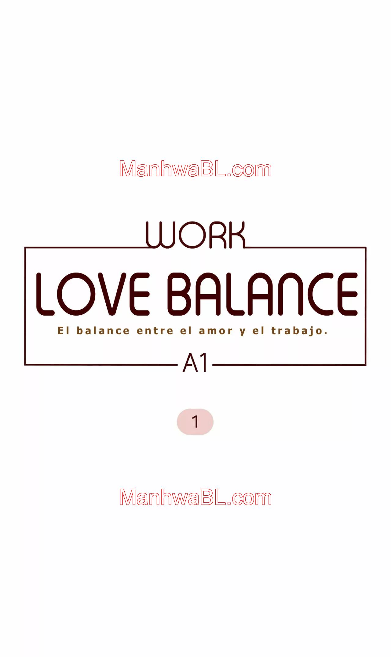 Work Love Balance - Capítulo 1 manhwa