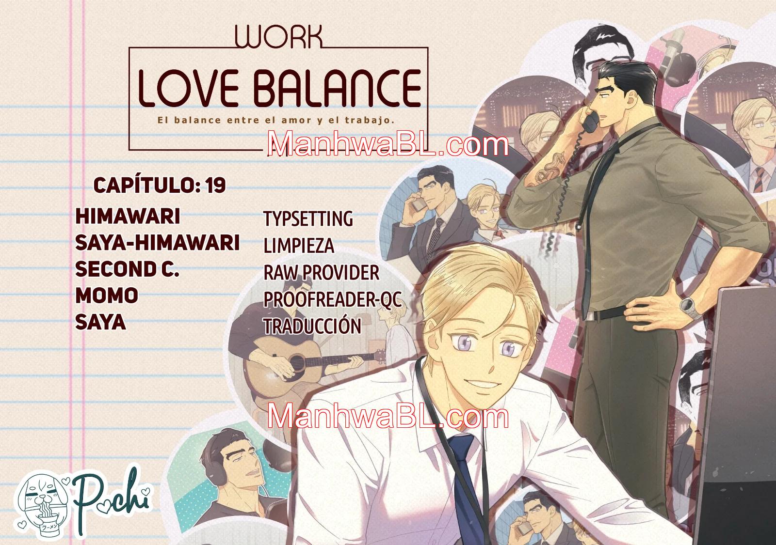 Work Love Balance - Capítulo 19 manhwa