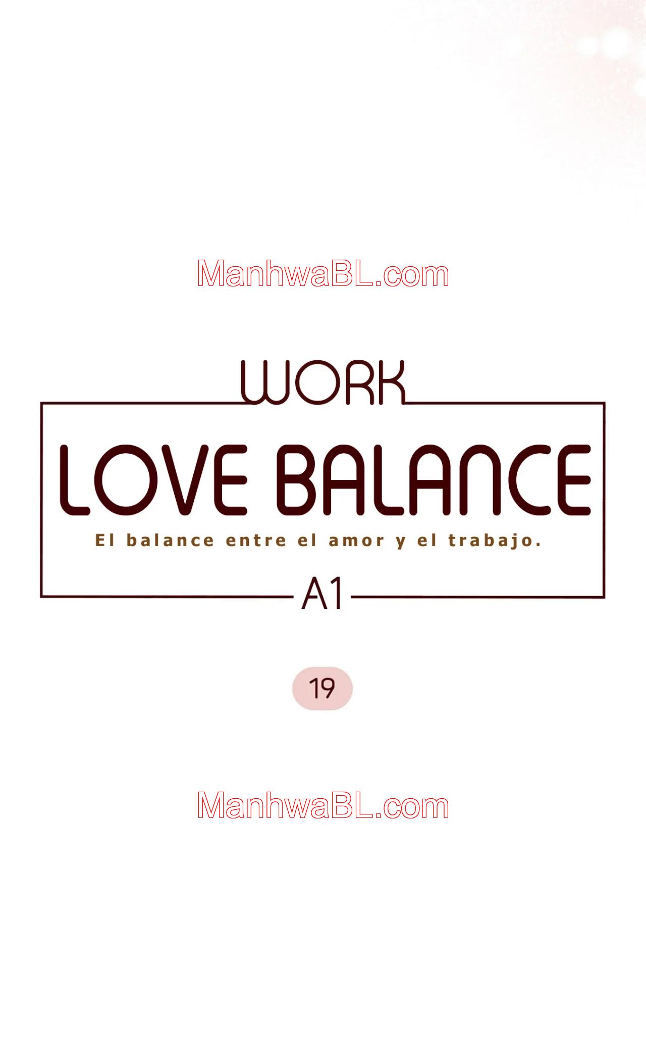Work Love Balance - Capítulo 19 manhwa