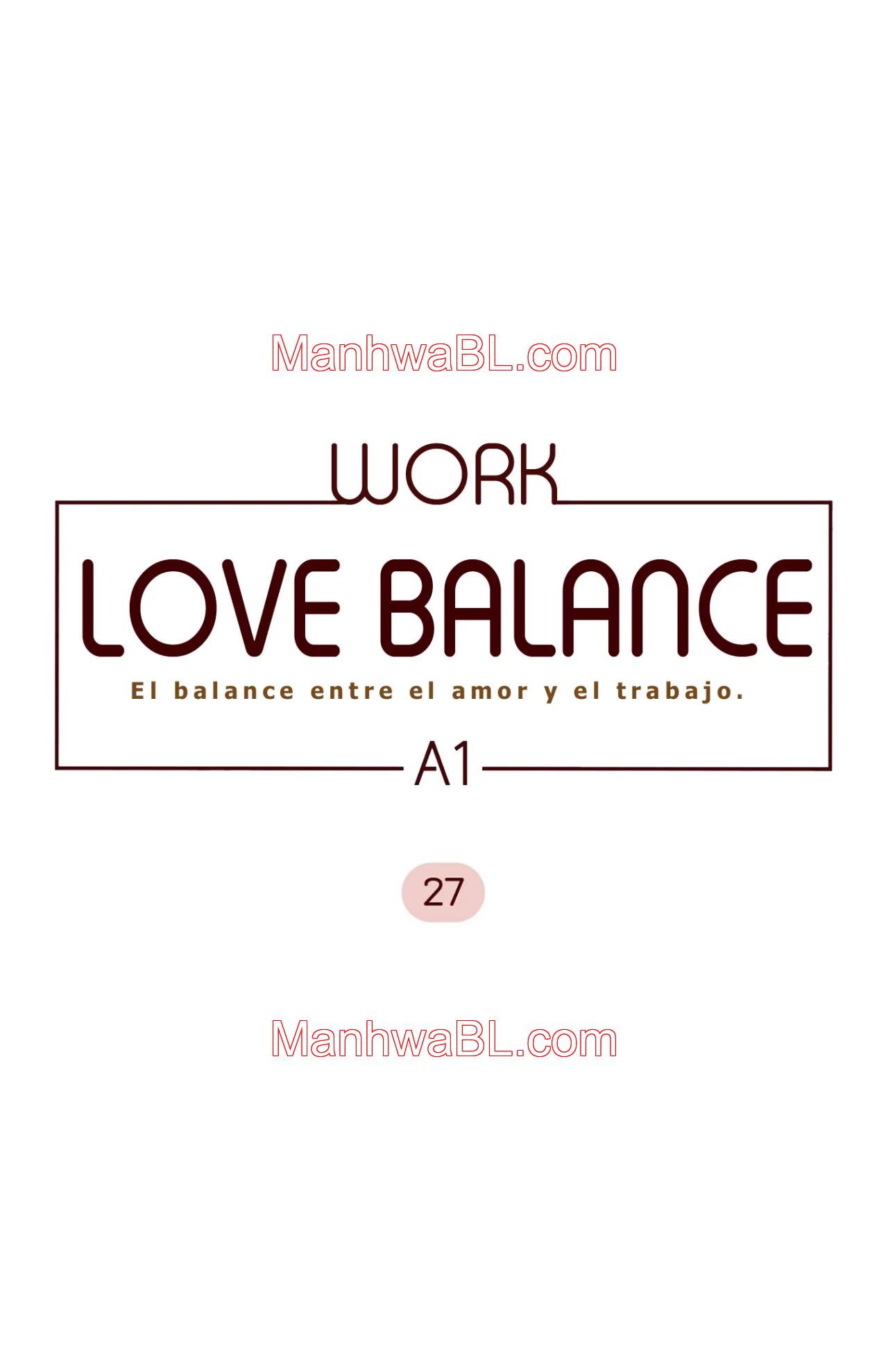 Work Love Balance - Capítulo 27 manhwa