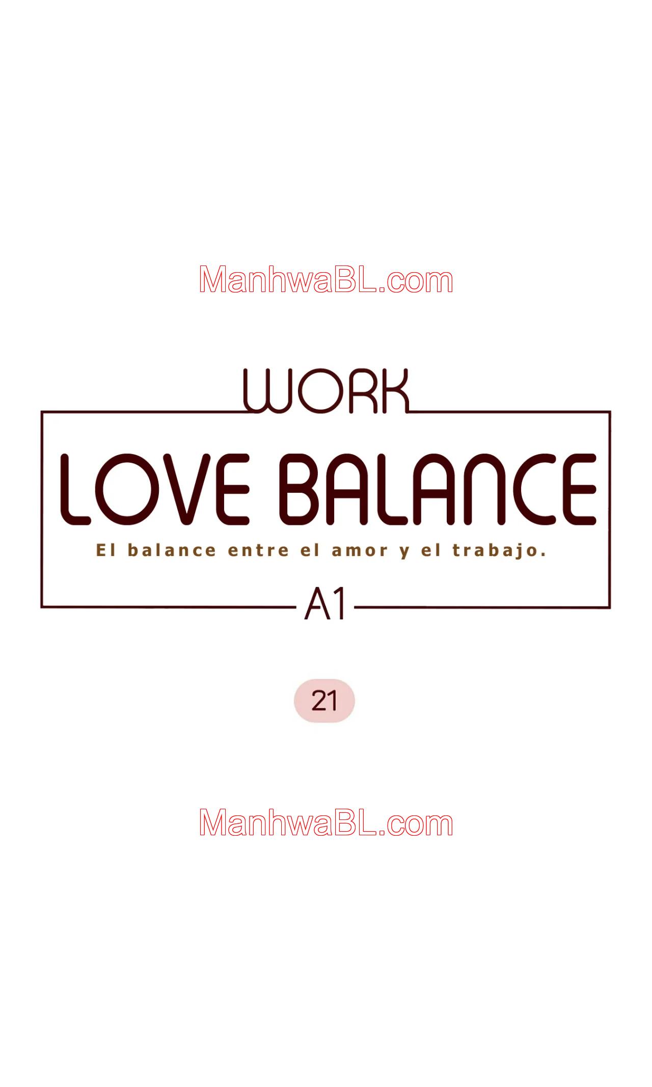 Work Love Balance - Capítulo 21 manhwa
