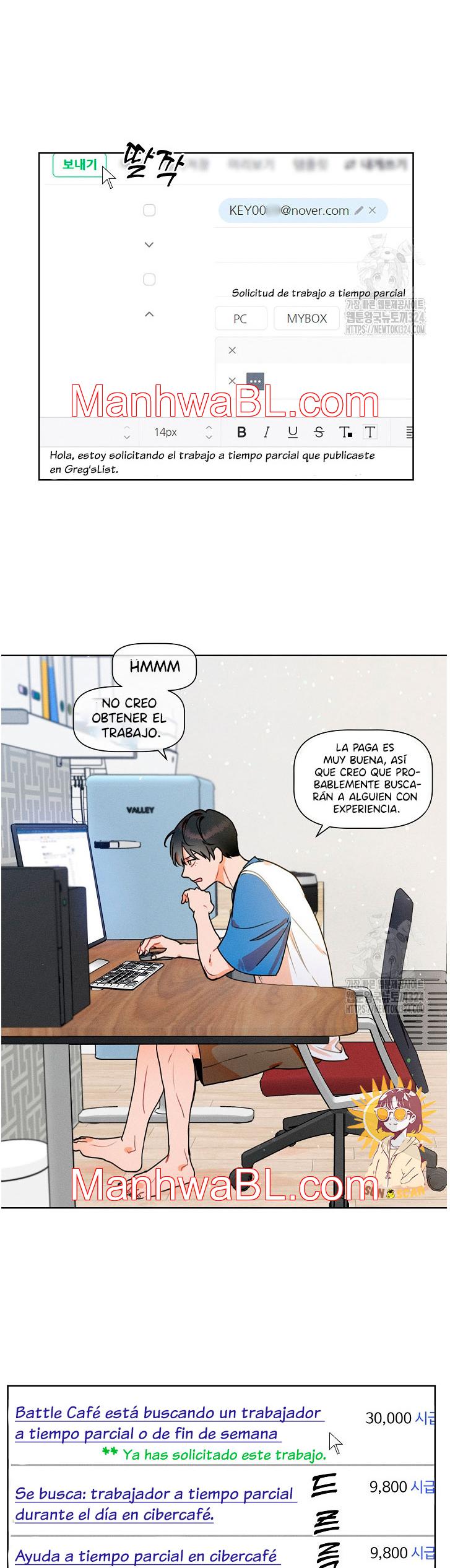 Reportando a mi jefe - Capítulo 1.2 manhwa