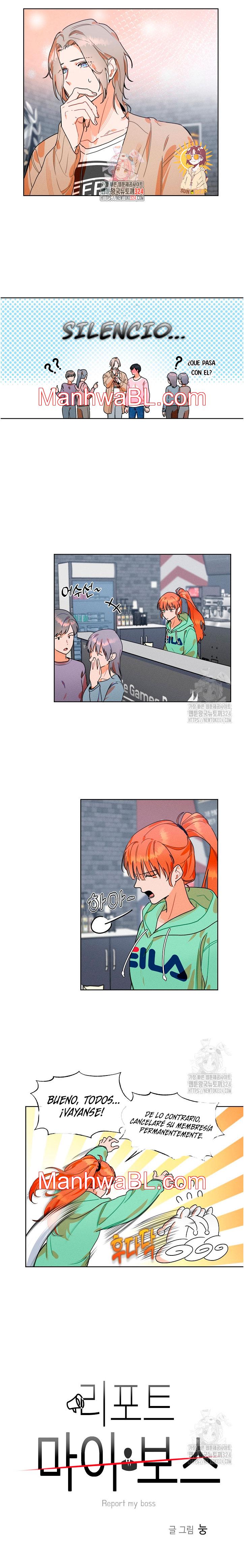 Reportando a mi jefe - Capítulo 2 manhwa