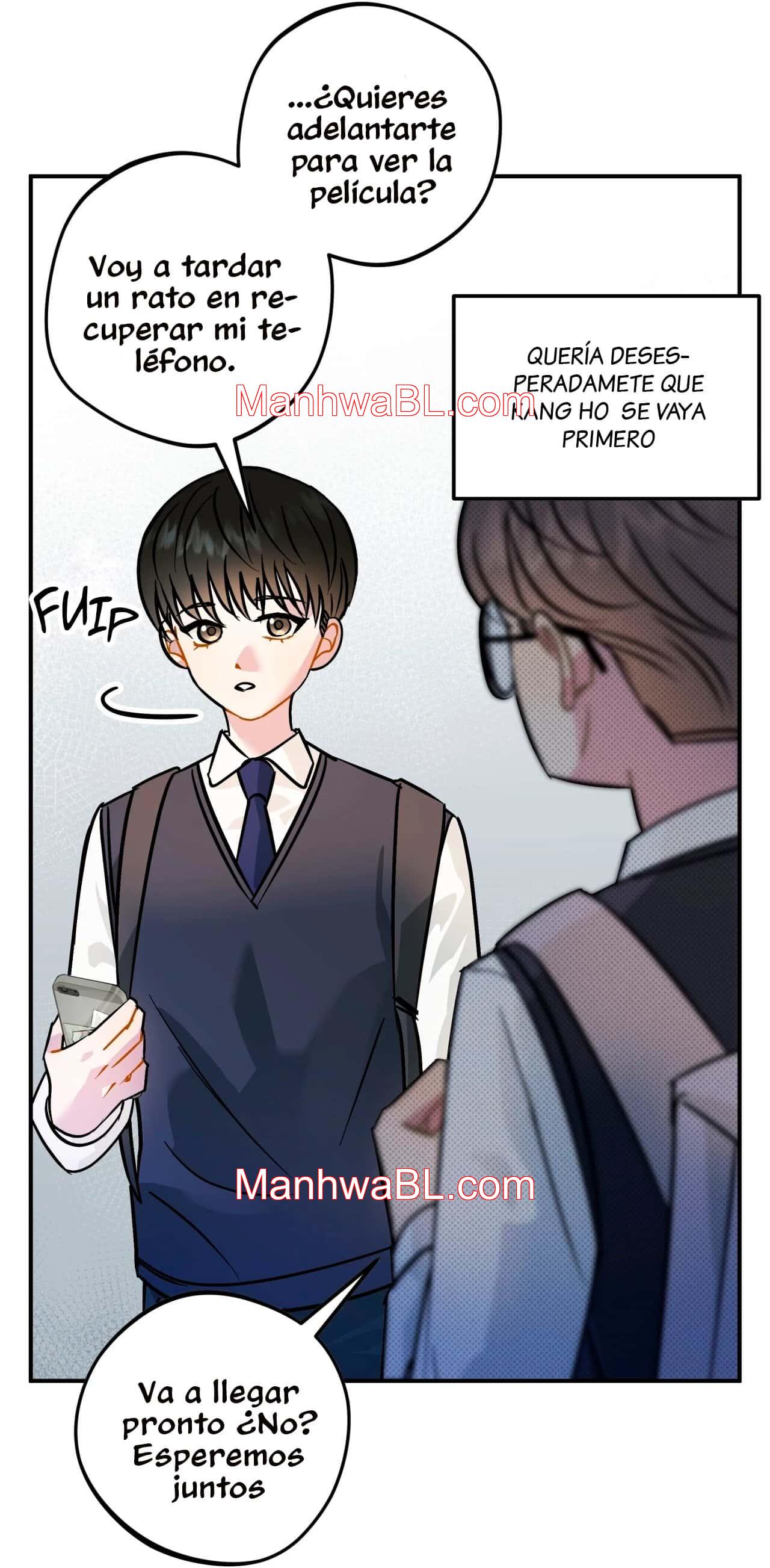 Eres diferente conmigo - Capítulo 4.3 manhwa