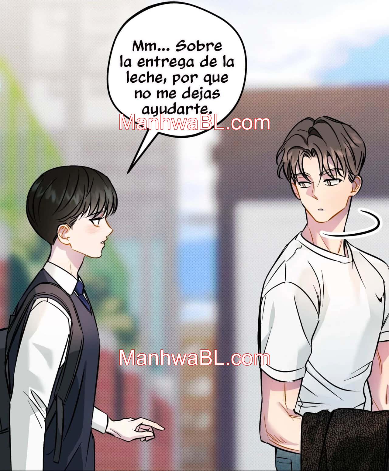 Eres diferente conmigo - Capítulo 4.3 manhwa