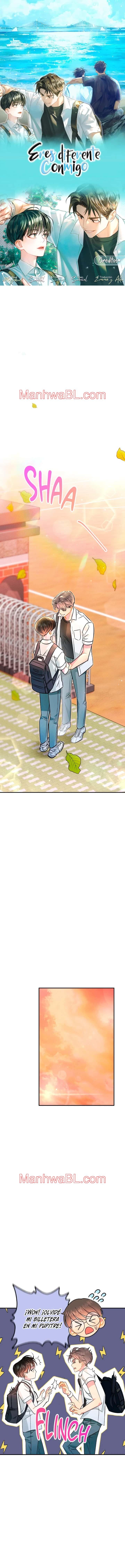 Eres diferente conmigo - Capítulo 10.2 manhwa