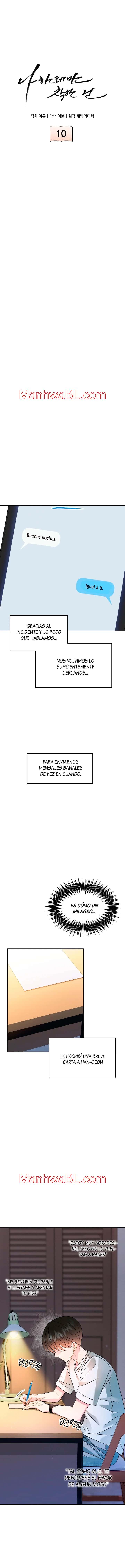 Eres diferente conmigo - Capítulo 10.2 manhwa