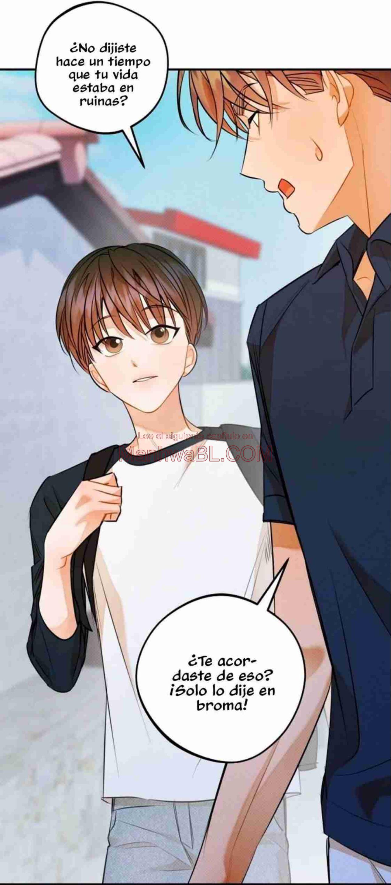 Manhwa BL Español – Leer Yaoi Online Gratis en es.mi2manga.com Eres diferente conmigo - Capítulo 21 2 manhwa