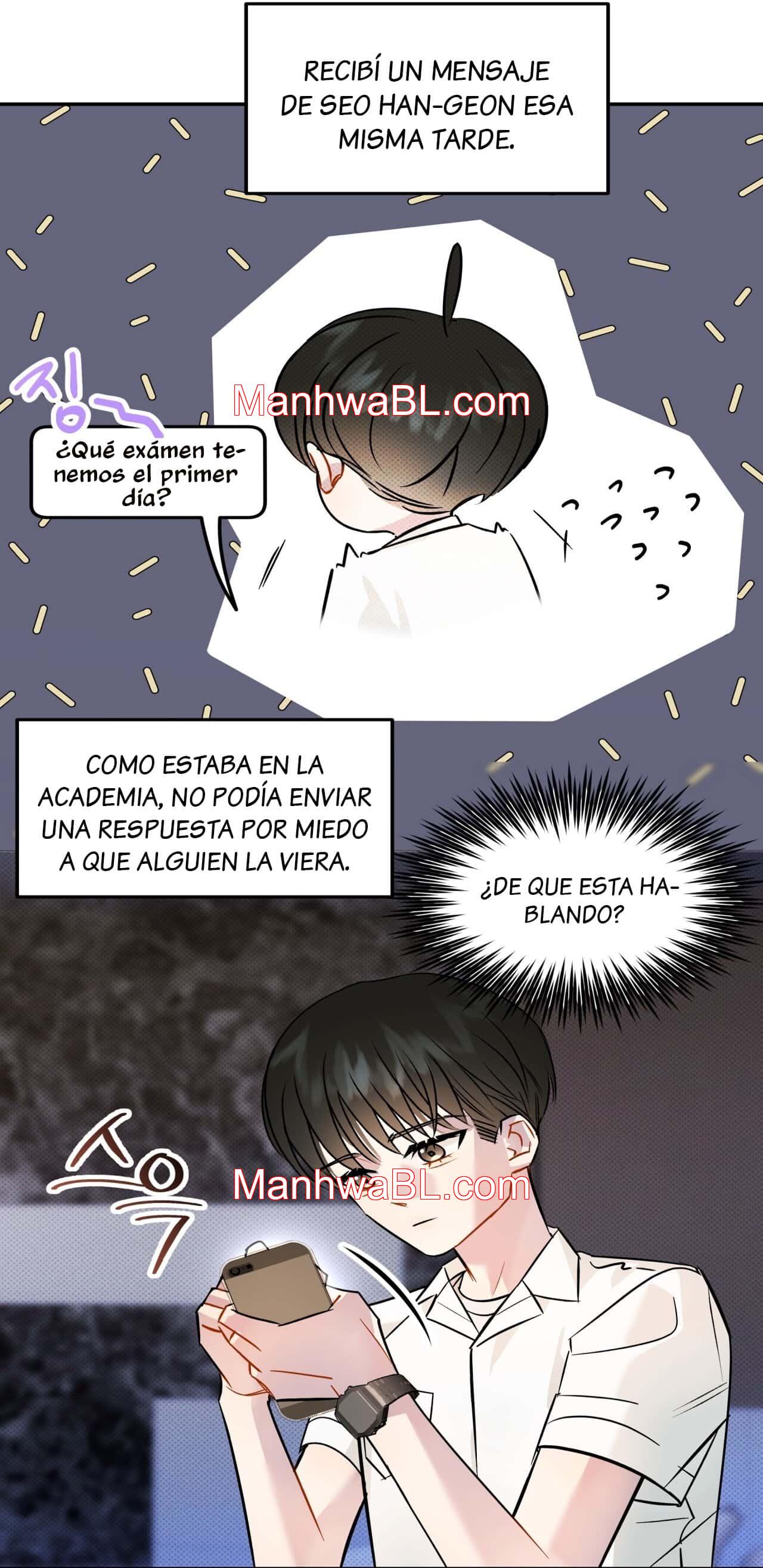 Eres diferente conmigo - Capítulo 6 manhwa