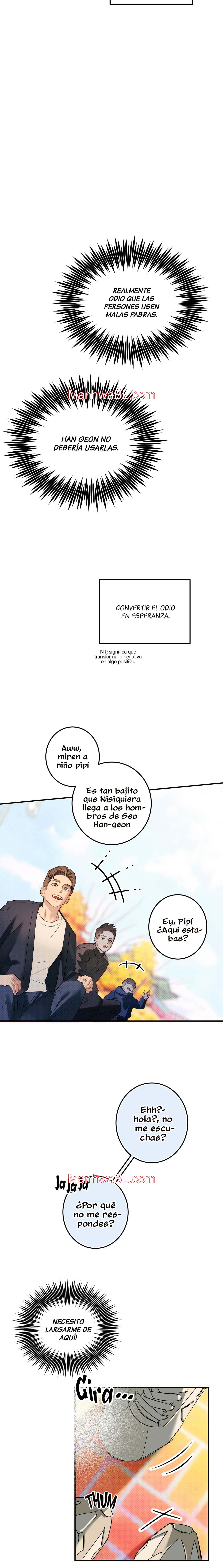 Eres diferente conmigo - Capítulo 1.2 manhwa