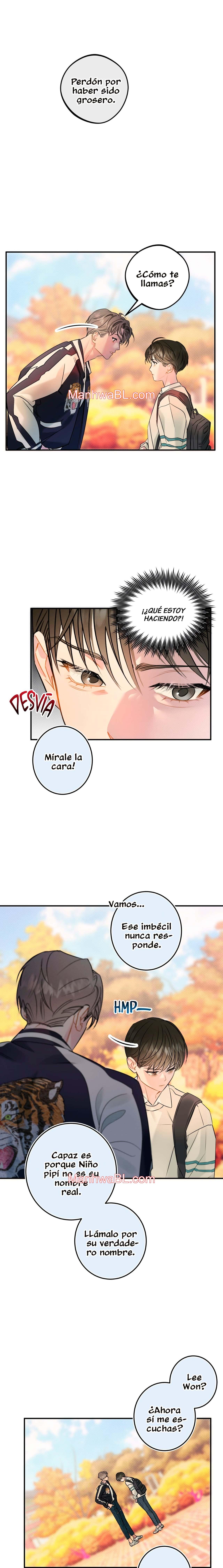 Eres diferente conmigo - Capítulo 1.2 manhwa