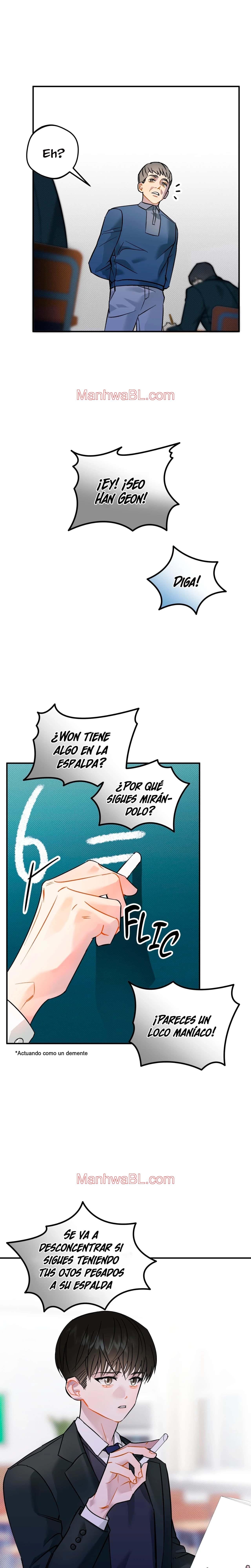 Eres diferente conmigo - Capítulo 2.2 manhwa