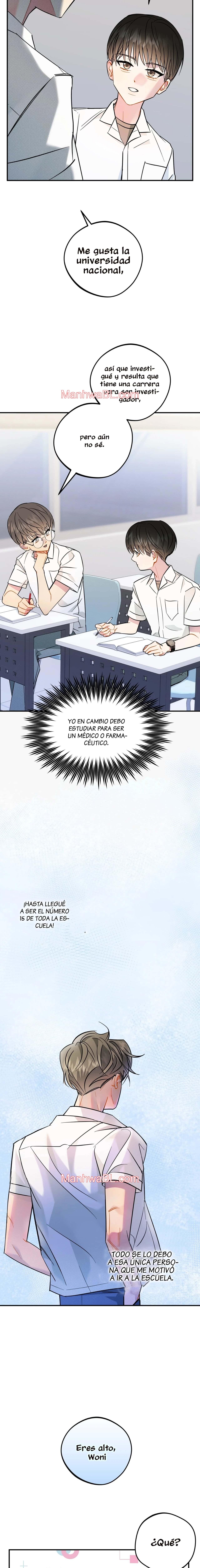 Eres diferente conmigo - Capítulo 8.3 manhwa