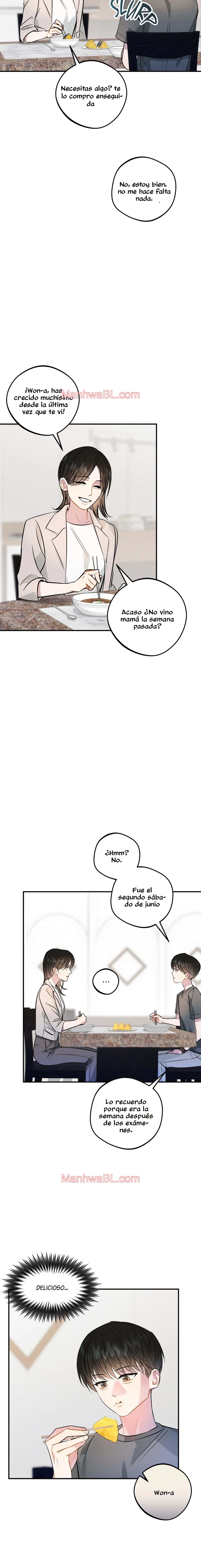 Eres diferente conmigo - Capítulo 8.3 manhwa