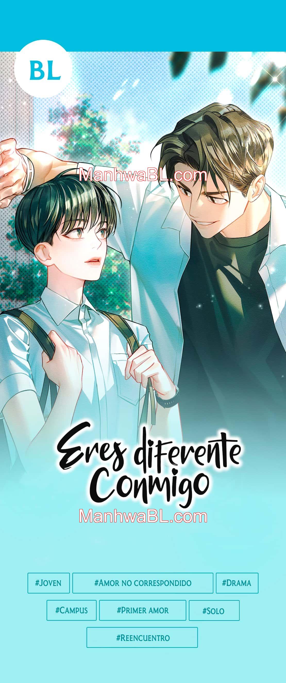 Eres diferente conmigo - Capítulo 0 manhwa