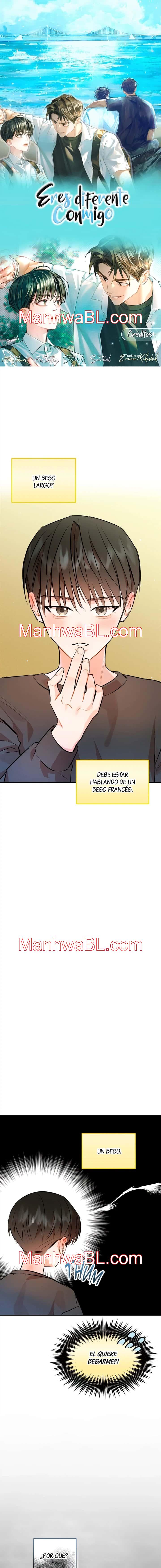 Eres diferente conmigo - Capítulo 13 manhwa
