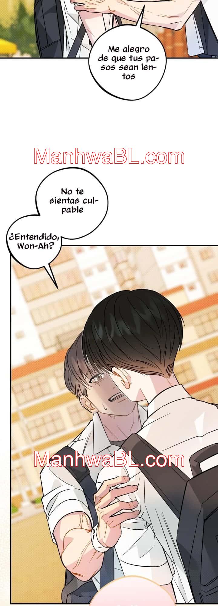 Eres diferente conmigo - Capítulo 9.2 manhwa