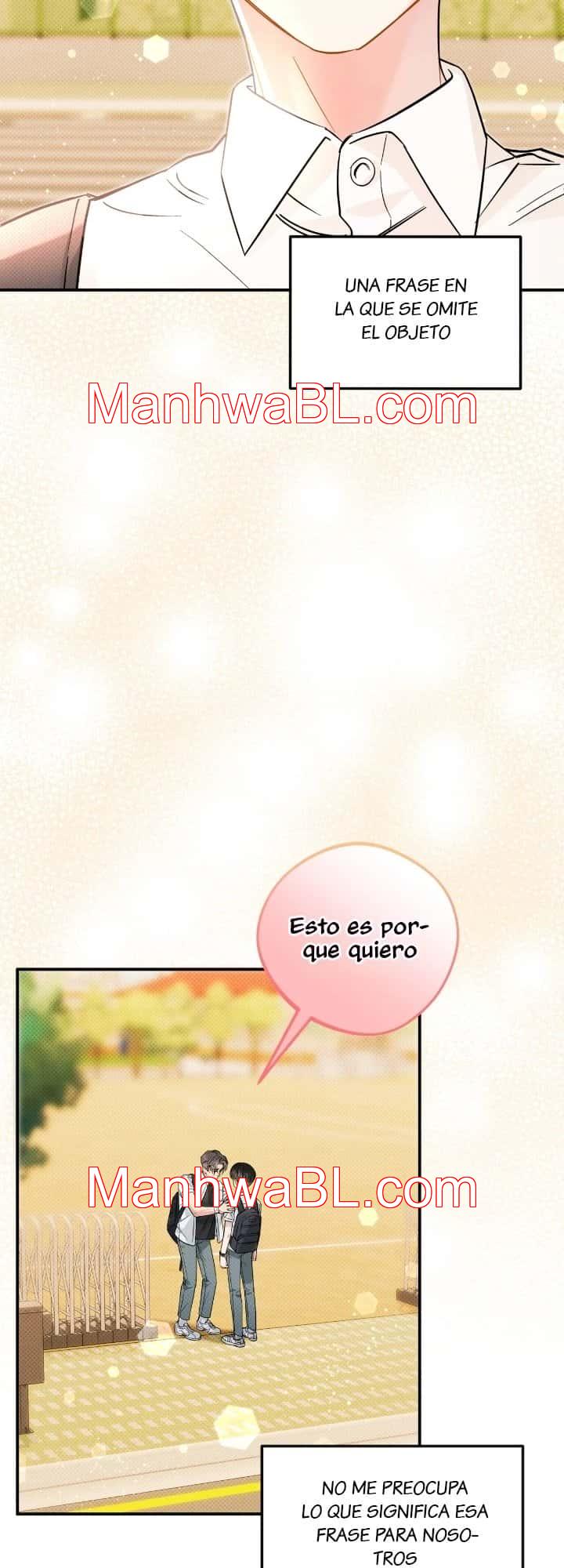 Eres diferente conmigo - Capítulo 9.2 manhwa