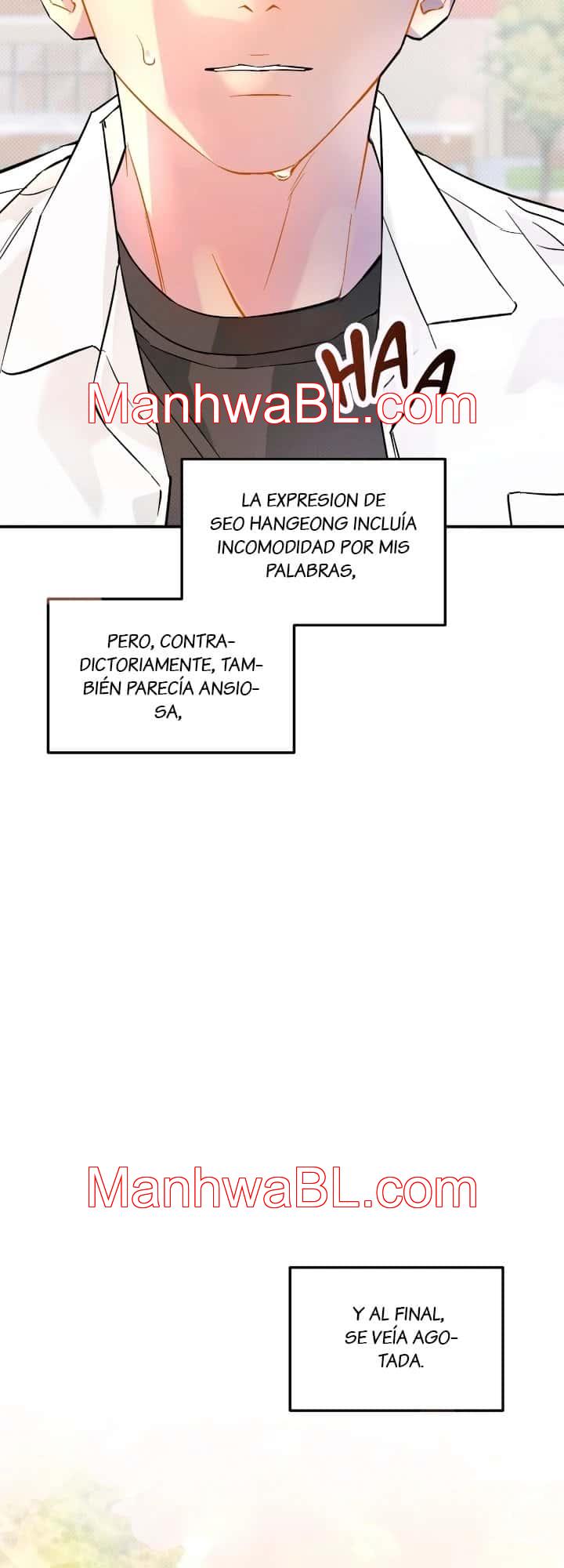 Eres diferente conmigo - Capítulo 9.2 manhwa