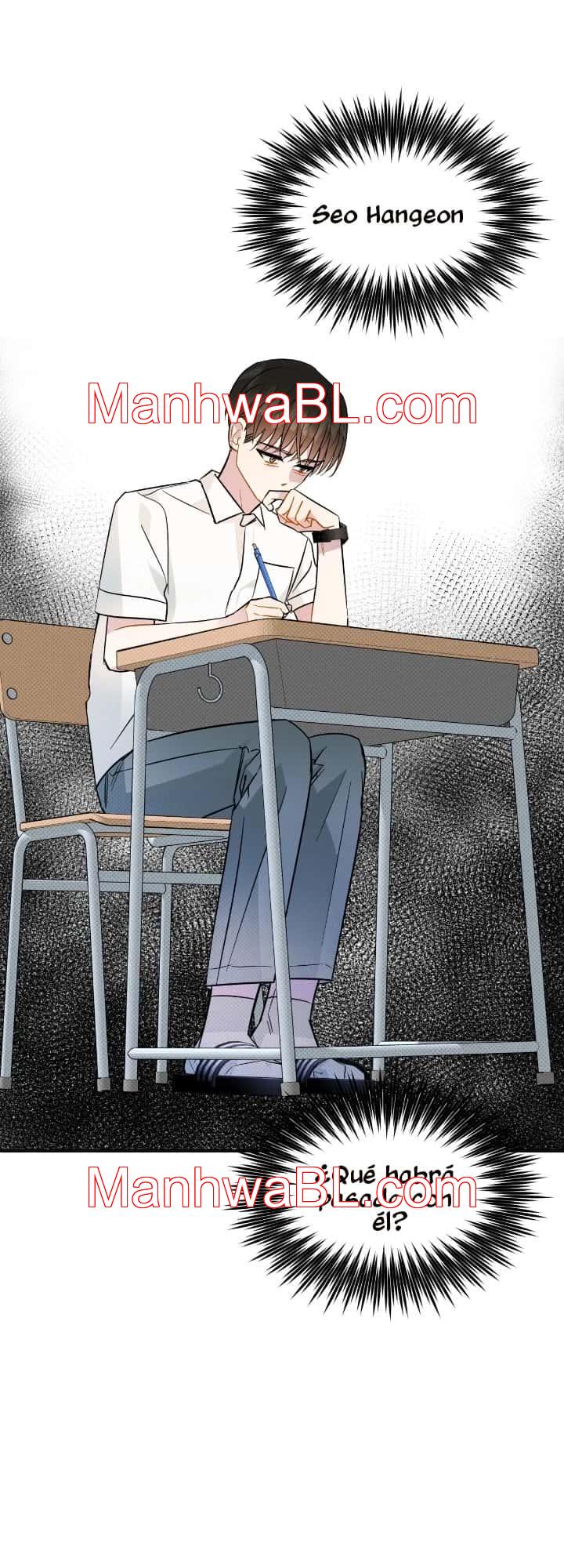 Eres diferente conmigo - Capítulo 9.2 manhwa