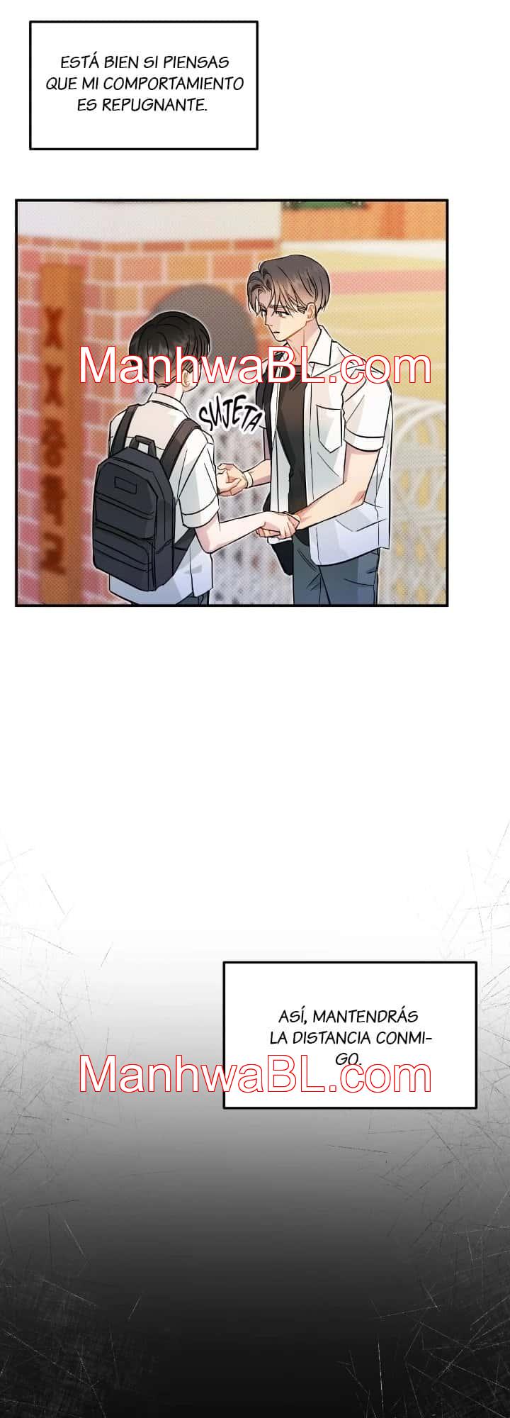 Eres diferente conmigo - Capítulo 9.2 manhwa