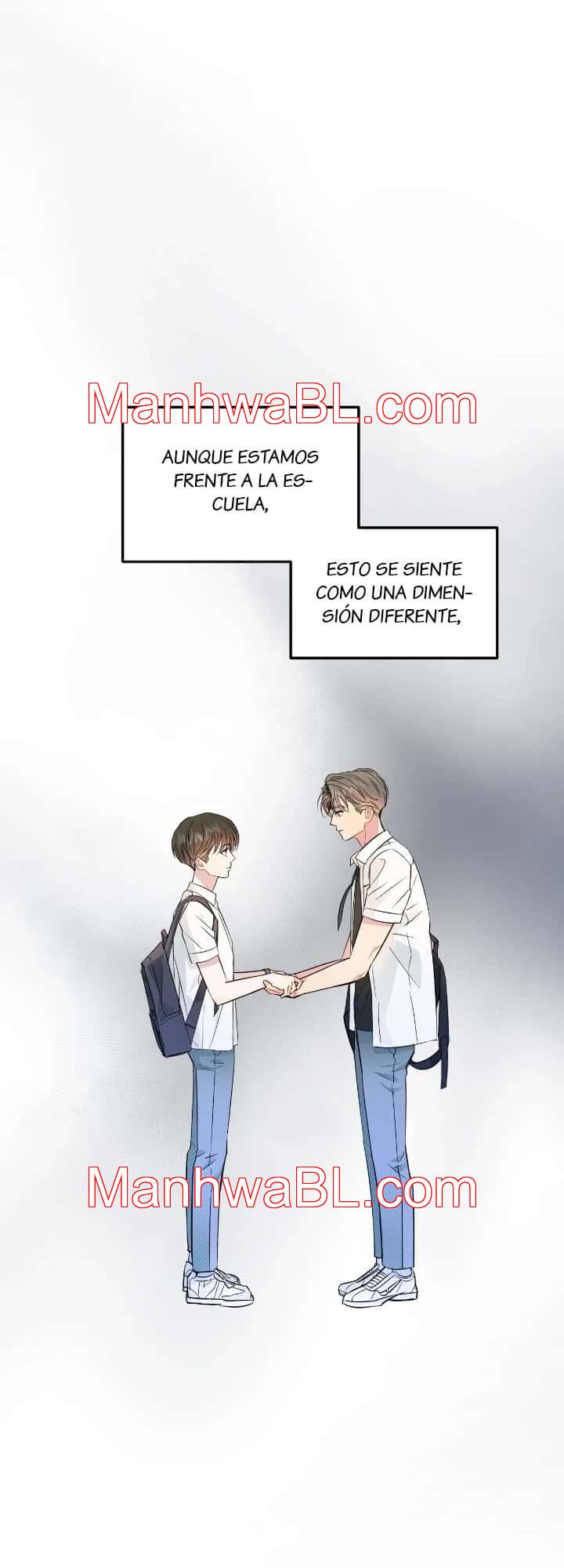 Eres diferente conmigo - Capítulo 9.2 manhwa