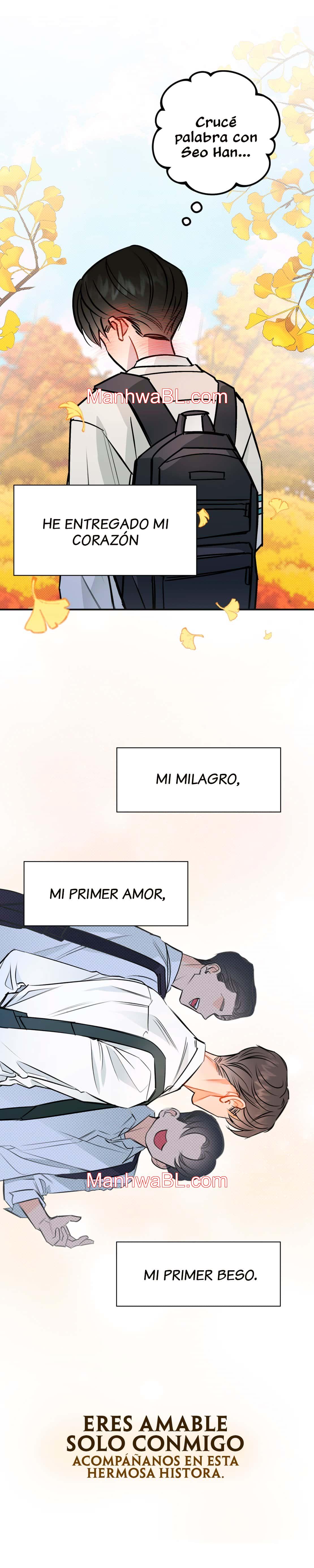 Eres diferente conmigo - Capítulo 0.3 manhwa
