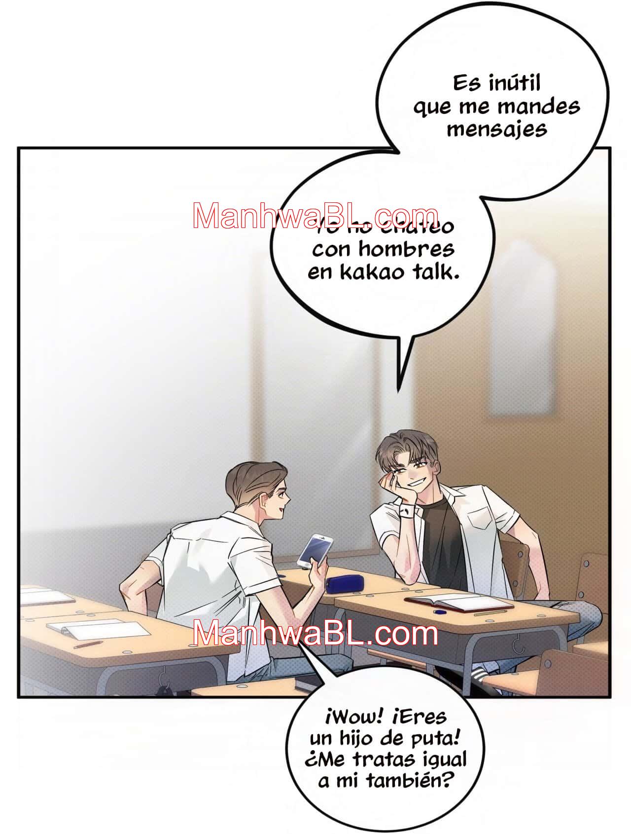 Eres diferente conmigo - Capítulo 6.2 manhwa
