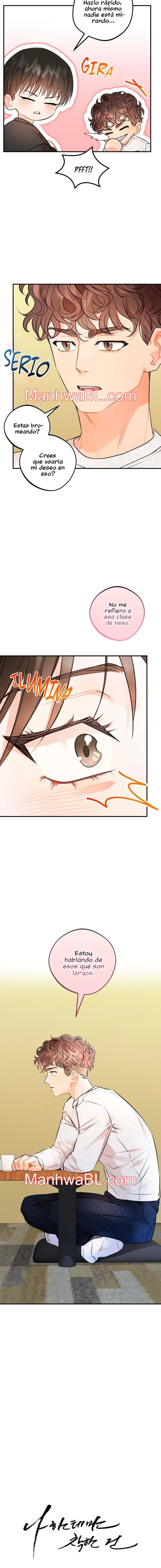 Eres diferente conmigo - Capítulo 12.2 manhwa