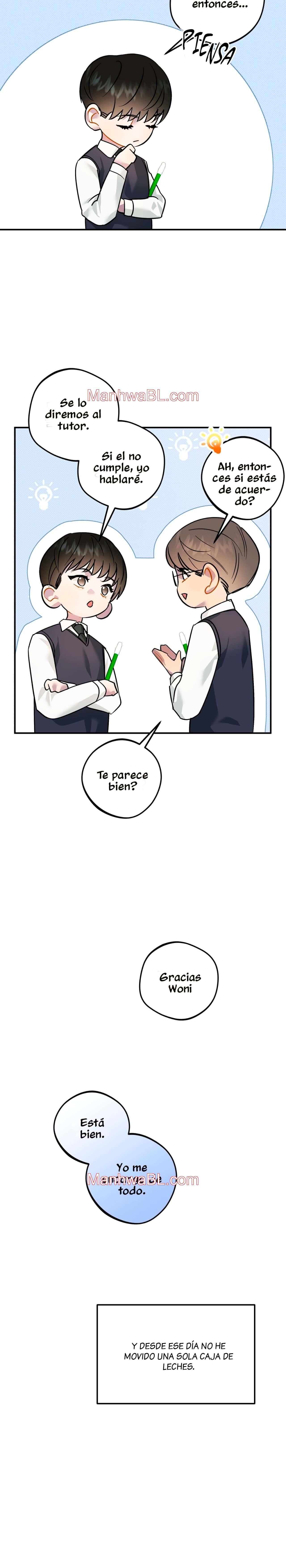 Eres diferente conmigo - Capítulo 3.2 manhwa