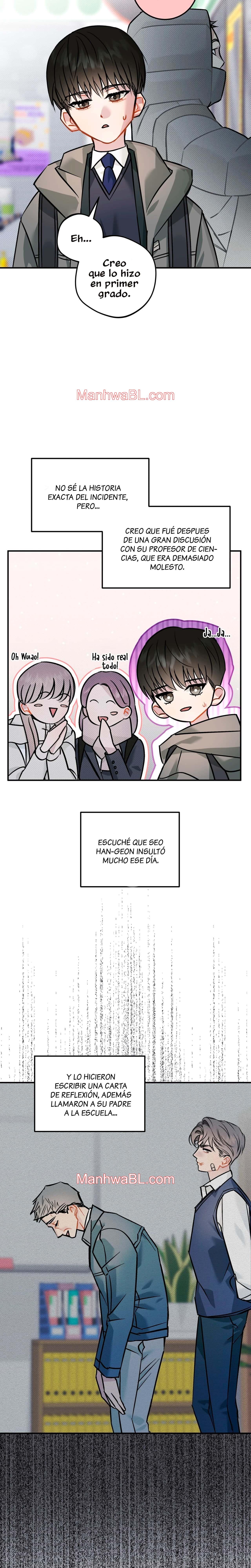 Eres diferente conmigo - Capítulo 2 manhwa