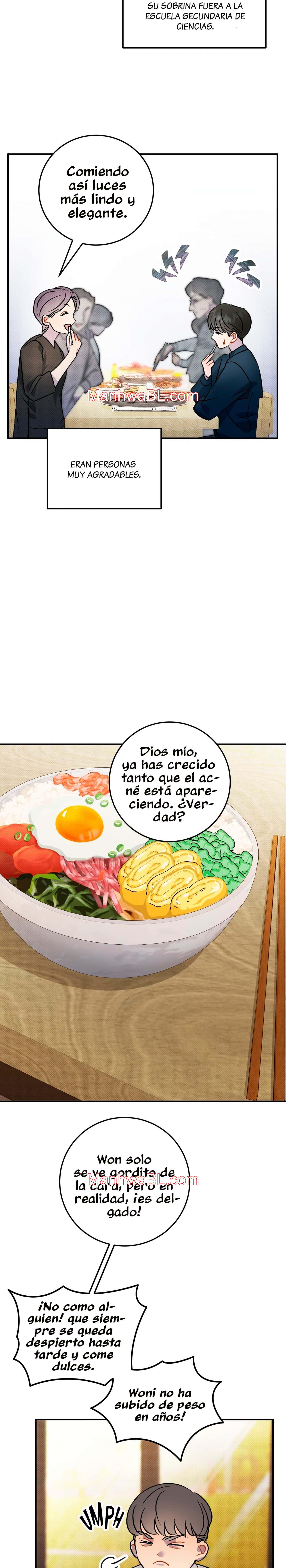 Eres diferente conmigo - Capítulo 3.3 manhwa