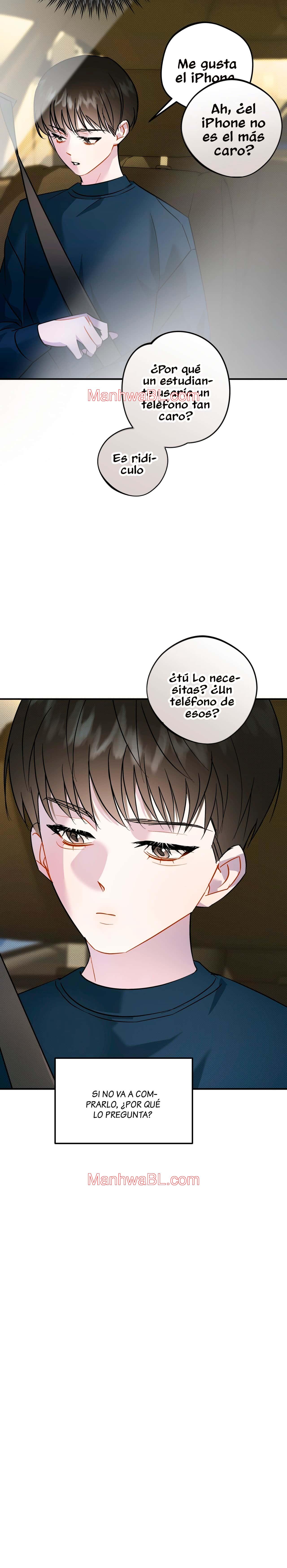 Eres diferente conmigo - Capítulo 3.3 manhwa
